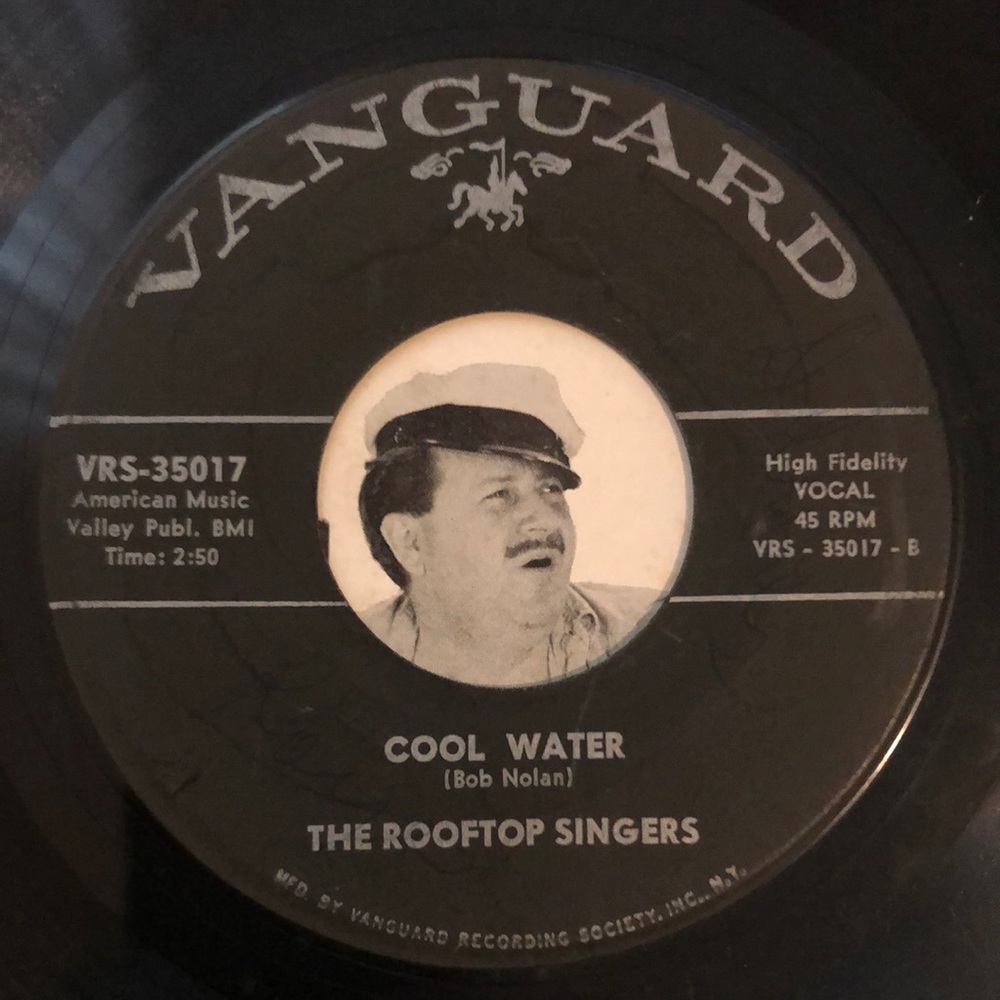 The Rooftop Singers Walk Right In Vinyl 45 Record '62